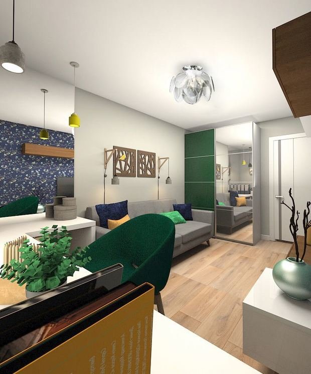 Фото из портфолио Квартира в Ясенево – фотографии дизайна интерьеров на INMYROOM