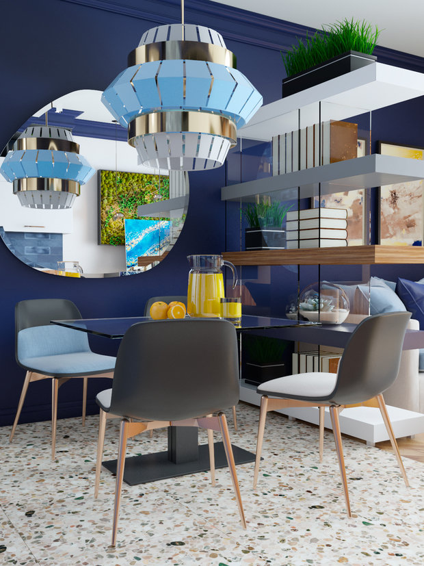 Фото из портфолио Живописная Эклектика – фотографии дизайна интерьеров на INMYROOM