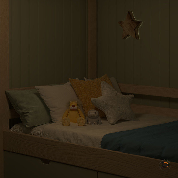 Фото из портфолио Детская_ – фотографии дизайна интерьеров на INMYROOM