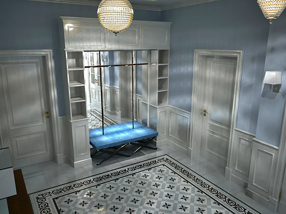 Фото из портфолио Загородный дом Киевское шоссе. – фотографии дизайна интерьеров на INMYROOM
