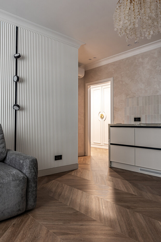 Фотография: Кухня и столовая в стиле Классический, Современный, Квартира, Проект недели, 3 комнаты, 60-90 метров – фото на INMYROOM Фотография: Кухня и столовая в стиле Классический, Современный, Квартира, Проект недели, 3 комнаты, 60-90 метров – фото на INMYROOM