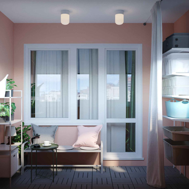 Фотография: Балкон в стиле Минимализм, Гид, ИКЕА, П-44 – фото на INMYROOM