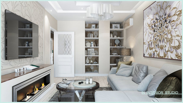 Фото из портфолио Неоклассика на Московском – фотографии дизайна интерьеров на INMYROOM