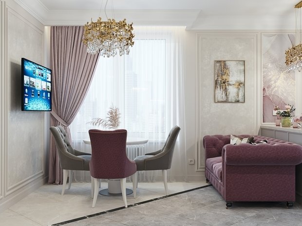 Фото из портфолио 3-х комнатная квартира в ЖК SREDA – фотографии дизайна интерьеров на INMYROOM