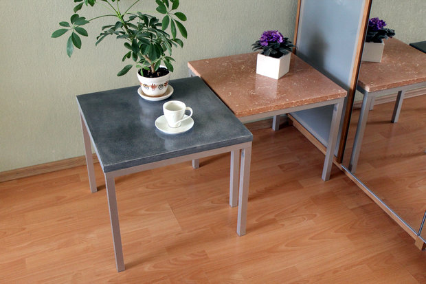 Фото из портфолио Кофейный стол из полированного бетона. – фотографии дизайна интерьеров на INMYROOM