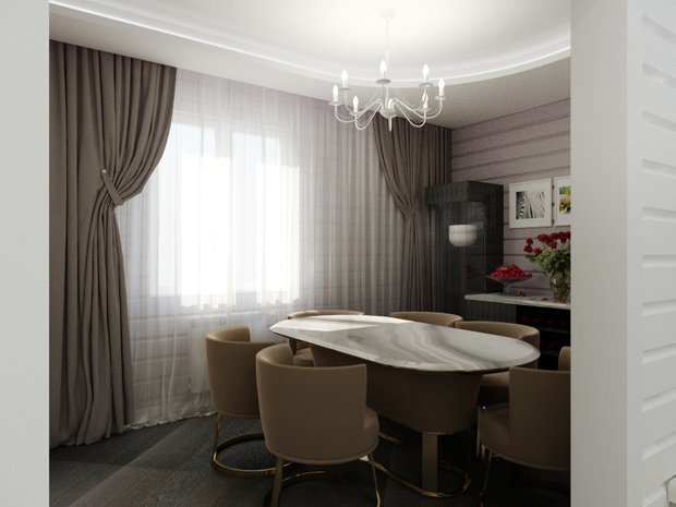 Фото из портфолио Интерьер в деревянном доме – фотографии дизайна интерьеров на INMYROOM