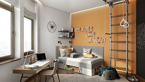 Фото из портфолио Фьюжн на Заозёрной – фотографии дизайна интерьеров на INMYROOM