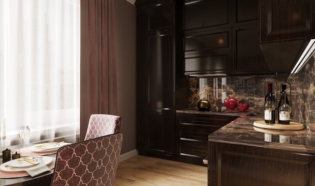 Фото из портфолио Кухня-гостиная – фотографии дизайна интерьеров на INMYROOM