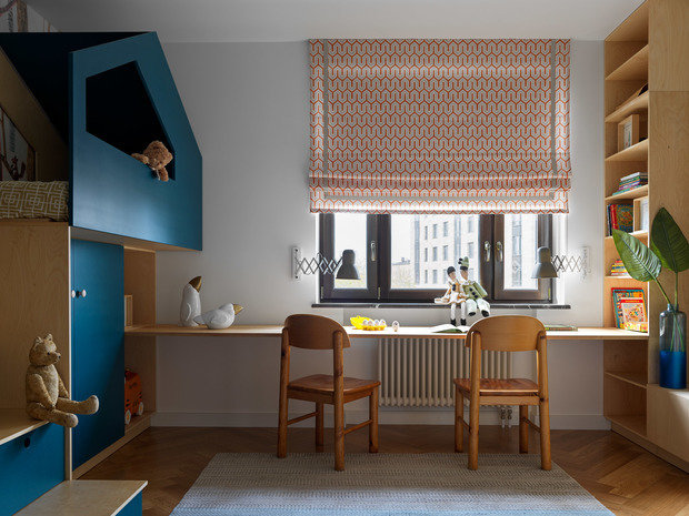 Фотография: Детская в стиле Современный, Квартира, Проект недели, Москва, 4 и больше, Более 90 метров, Влада Стеблина – фото на INMYROOM