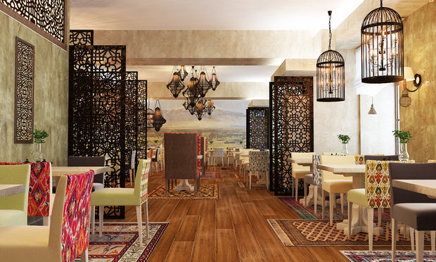 Фото из портфолио Ресторан восточной кухни – фотографии дизайна интерьеров на INMYROOM