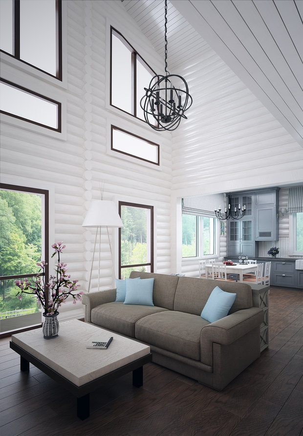 Фото из портфолио Country House. Кazan 2016 – фотографии дизайна интерьеров на INMYROOM