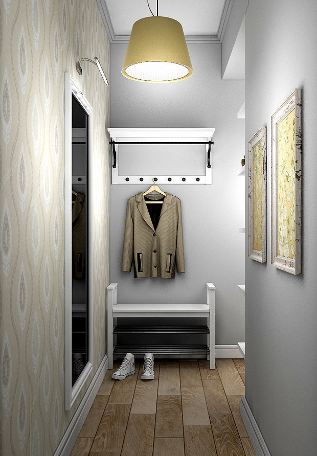 Фото из портфолио Квартира для студентки – фотографии дизайна интерьеров на INMYROOM