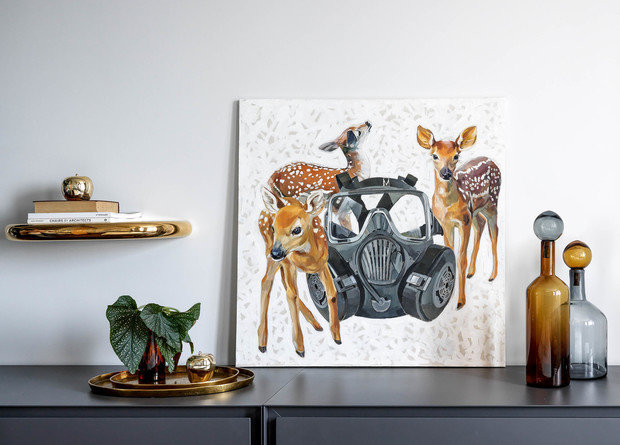 Фотография: Декор в стиле Скандинавский, Современный, Эклектика, Квартира, Проект недели, Королев, Монолитный дом, Дарья Василькова, 4 и больше, 60-90 метров, Art Group – фото на INMYROOM