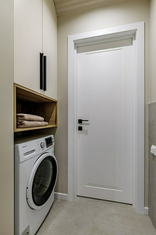 Фотография: Ванная в стиле Современный, Квартира, Минимализм, Проект недели, Москва, Кирпичный дом, 2 комнаты, 40-60 метров, Ирина Долганова – фото на INMYROOM Фотография: Ванная в стиле Современный, Квартира, Минимализм, Проект недели, Москва, Кирпичный дом, 2 комнаты, 40-60 метров, Ирина Долганова – фото на INMYROOM