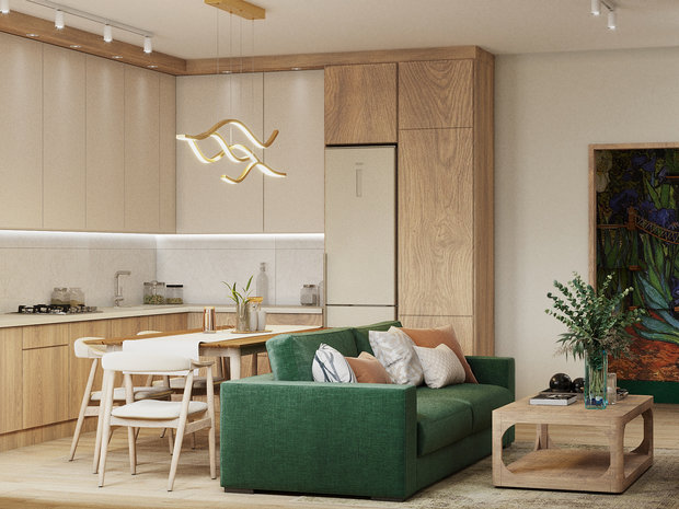 Фото из портфолио Кантри интерьер в центре города – фотографии дизайна интерьеров на INMYROOM