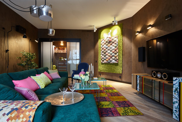 Фото из портфолио Квартира в ЖК «Wellton Park» – 165 м² – фотографии дизайна интерьеров на INMYROOM