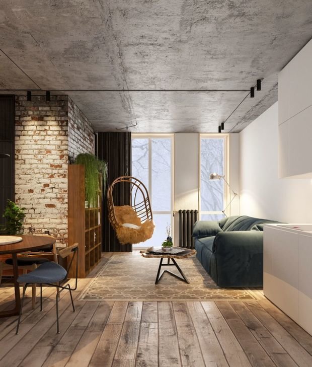 Фото из портфолио AVOCADO APARTMENT – фотографии дизайна интерьеров на INMYROOM