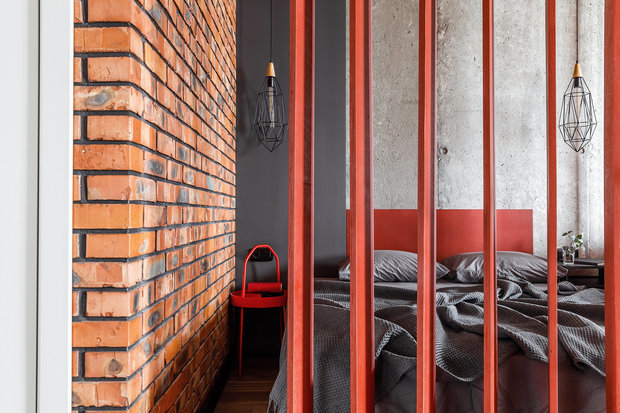 Фотография: Спальня в стиле Лофт, Гид, Geometrium, Алина Лаврентьева, Ксения Мезенцева, Protena, Андрей Попов – фото на INMYROOM
