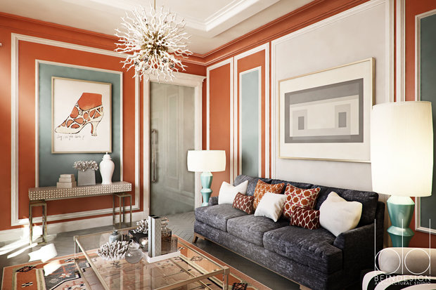 Фото из портфолио КВАРТИРА НА ПАТРИАРШИХ ПРУДАХ – фотографии дизайна интерьеров на INMYROOM