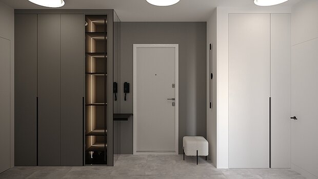 Фото из портфолио Квартира на Кантемировской – фотографии дизайна интерьеров на INMYROOM