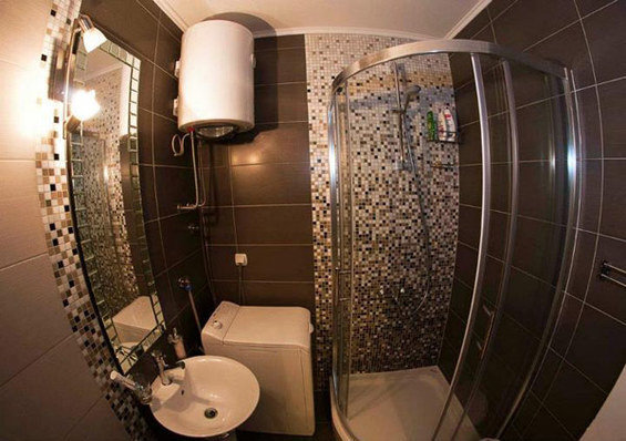 Фотография: Ванная в стиле Прованс и Кантри, Скандинавский, DIY, Малогабаритная квартира, Квартира, Дома и квартиры – фото на INMYROOM