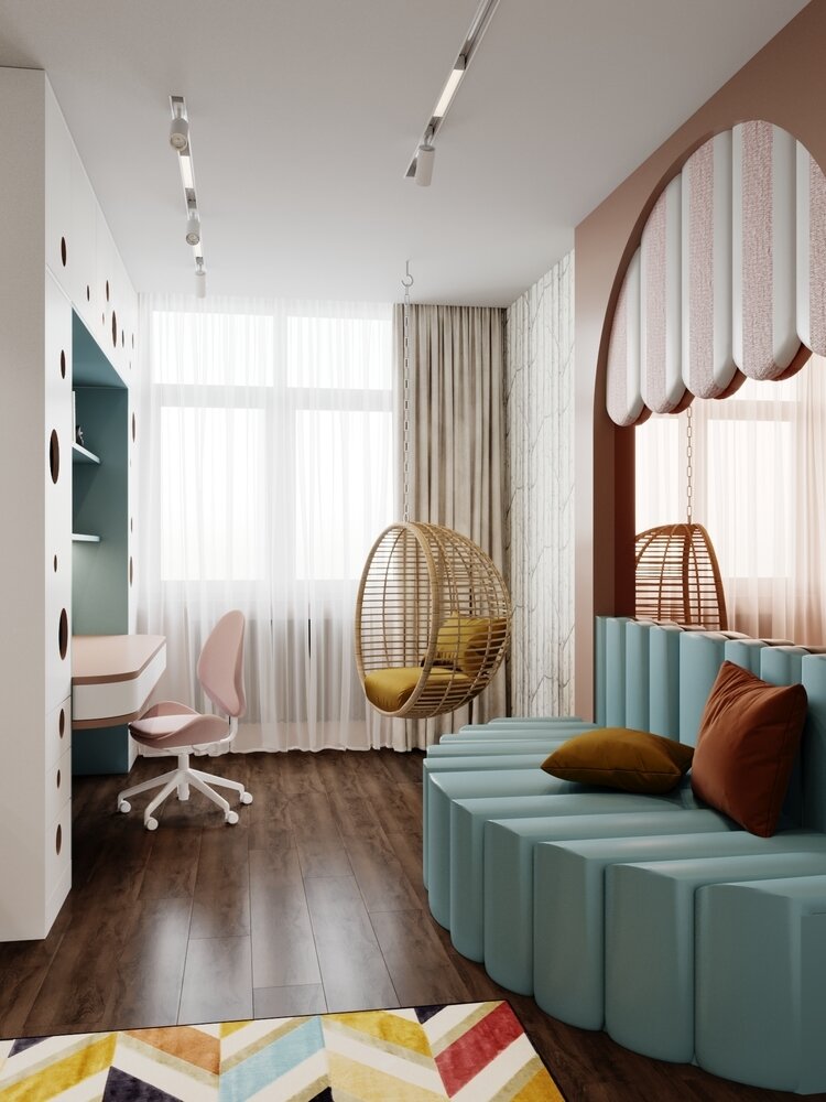 Фотография: Детская в стиле Современный, Эклектика, Квартира, Проект недели, Санкт-Петербург, 4 и больше, Более 90 метров, Монолитно-кирпичный, VizDiz, Илона Ореховская – фото на INMYROOM Фотография: Детская в стиле Современный, Эклектика, Квартира, Проект недели, Санкт-Петербург, 4 и больше, Более 90 метров, Монолитно-кирпичный, VizDiz, Илона Ореховская – фото на INMYROOM