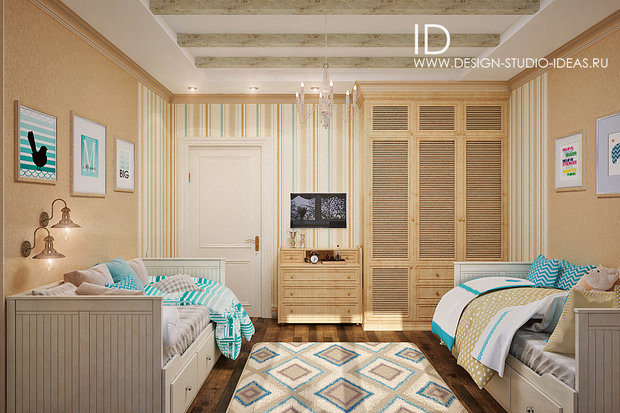 Фото из портфолио Детская – фотографии дизайна интерьеров на INMYROOM