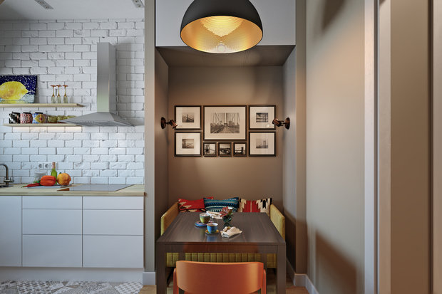 Фото из портфолио "Апельсин в тёплых лапах" – фотографии дизайна интерьеров на INMYROOM