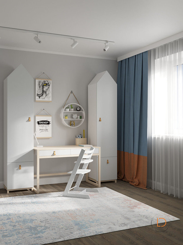 Фото из портфолио Детская_ – фотографии дизайна интерьеров на INMYROOM