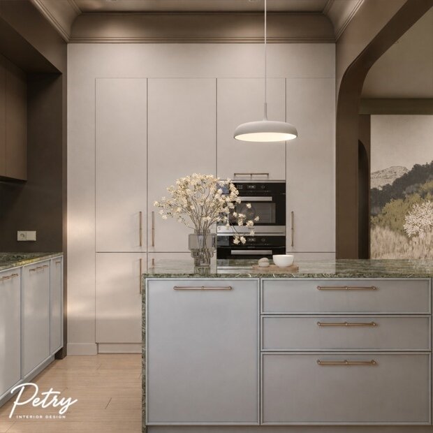 Фото из портфолио 75,46 м² для мамы и дочки: интерьер квартиры из Санкт-Петербурга – фотографии дизайна интерьеров на INMYROOM