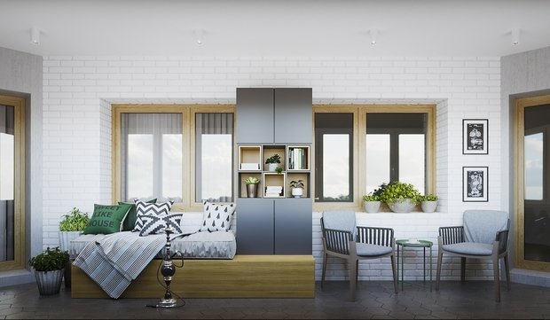 Фото из портфолио Проект трехкомнатной квартиры в Ельцове, Новосибирск – фотографии дизайна интерьеров на INMYROOM