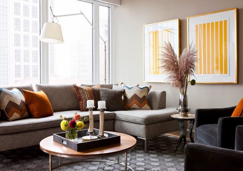 Фотография: Гостиная в стиле Скандинавский, Декор интерьера, Аксессуары, Декор, Декор дома, Цветы, Журнальный столик – фото на INMYROOM