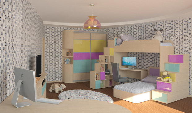 Фотография: Детская в стиле Современный – фото на INMYROOM