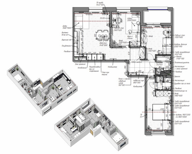 Фото из портфолио Дизайнер Интерьера – фотографии дизайна интерьеров на INMYROOM