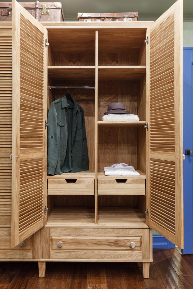 Фотография: Спальня в стиле Современный, Эко, Эклектика, Квартира, Проект недели, Москва, 1 комната, 40-60 метров, Светлана Куксова – фото на INMYROOM