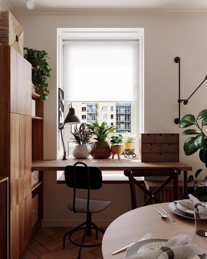 Фотография: Кабинет в стиле Современный, Квартира, Проект дня, Санкт-Петербург, 3 комнаты, 60-90 метров, Анастасия Струве – фото на INMYROOM Фотография: Кабинет в стиле Современный, Квартира, Проект дня, Санкт-Петербург, 3 комнаты, 60-90 метров, Анастасия Струве – фото на INMYROOM