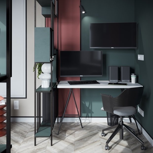 Фото из портфолио Яркий интерьер гостевой зоны в Санкт-Петербурге – фотографии дизайна интерьеров на INMYROOM