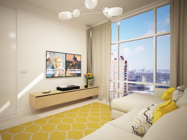 Фото из портфолио Квартира в Химках, 80 м2 – фотографии дизайна интерьеров на INMYROOM