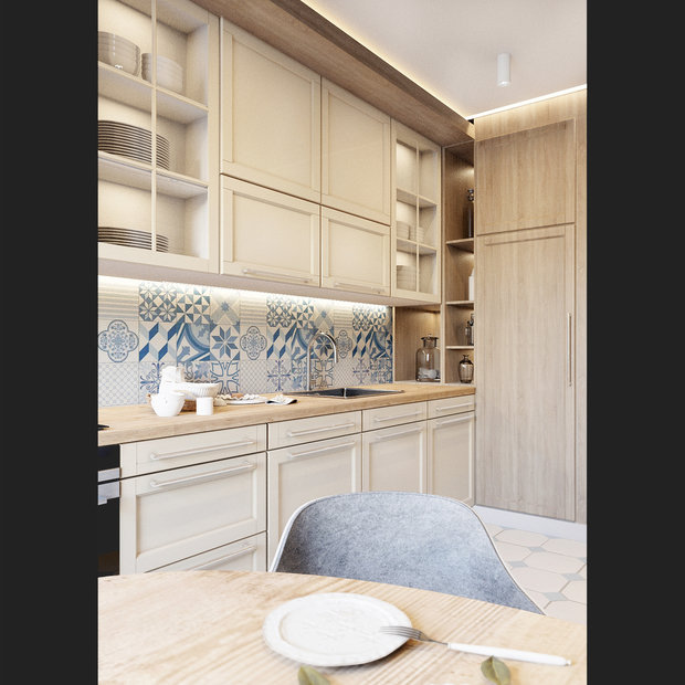 Фото из портфолио Tender Contemporary Provence Москва – фотографии дизайна интерьеров на InMyRoom.ru