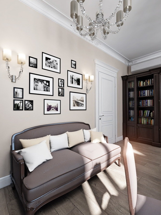 Фото из портфолио "Кабинет в английском стиле" – фотографии дизайна интерьеров на INMYROOM