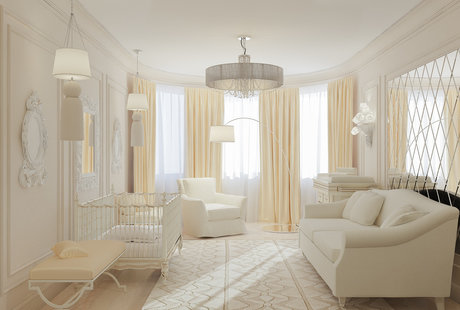 Дизайн детской комнаты для малыша