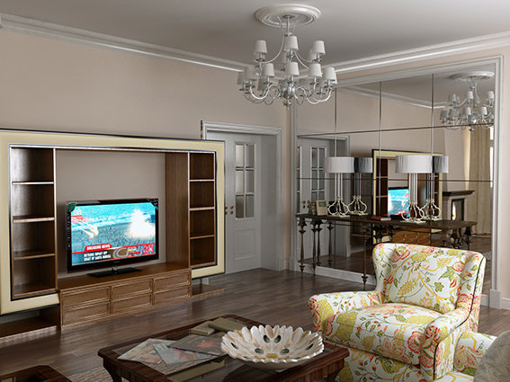 Фото из портфолио Загородный дом Киевское шоссе. – фотографии дизайна интерьеров на INMYROOM