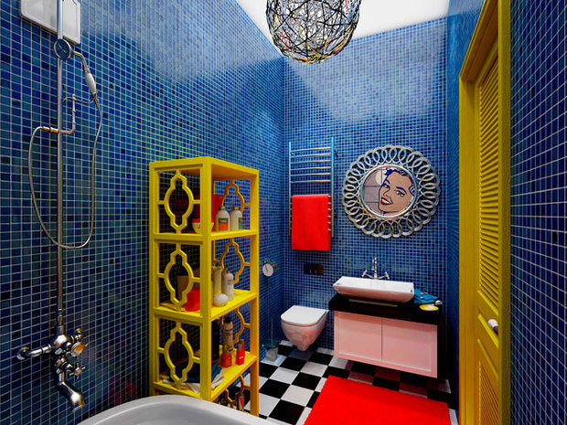 Фото из портфолио Квартира в стиле поп-арт – фотографии дизайна интерьеров на INMYROOM