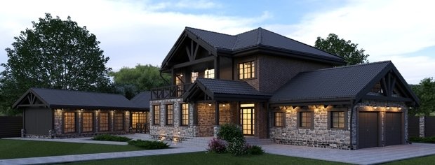 Фото из портфолио Баня в деревенском английском стиле – фотографии дизайна интерьеров на INMYROOM