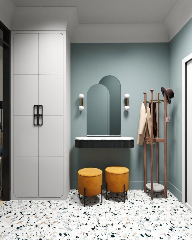 Фото из портфолио Апартаменты в апарт-отеле – фотографии дизайна интерьеров на INMYROOM