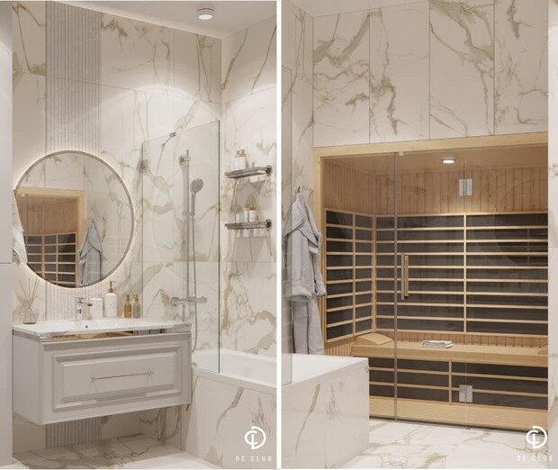 Фото из портфолио Пентхаус 116 м² ЖК «Фили Сити». Современный стиль – фотографии дизайна интерьеров на INMYROOM