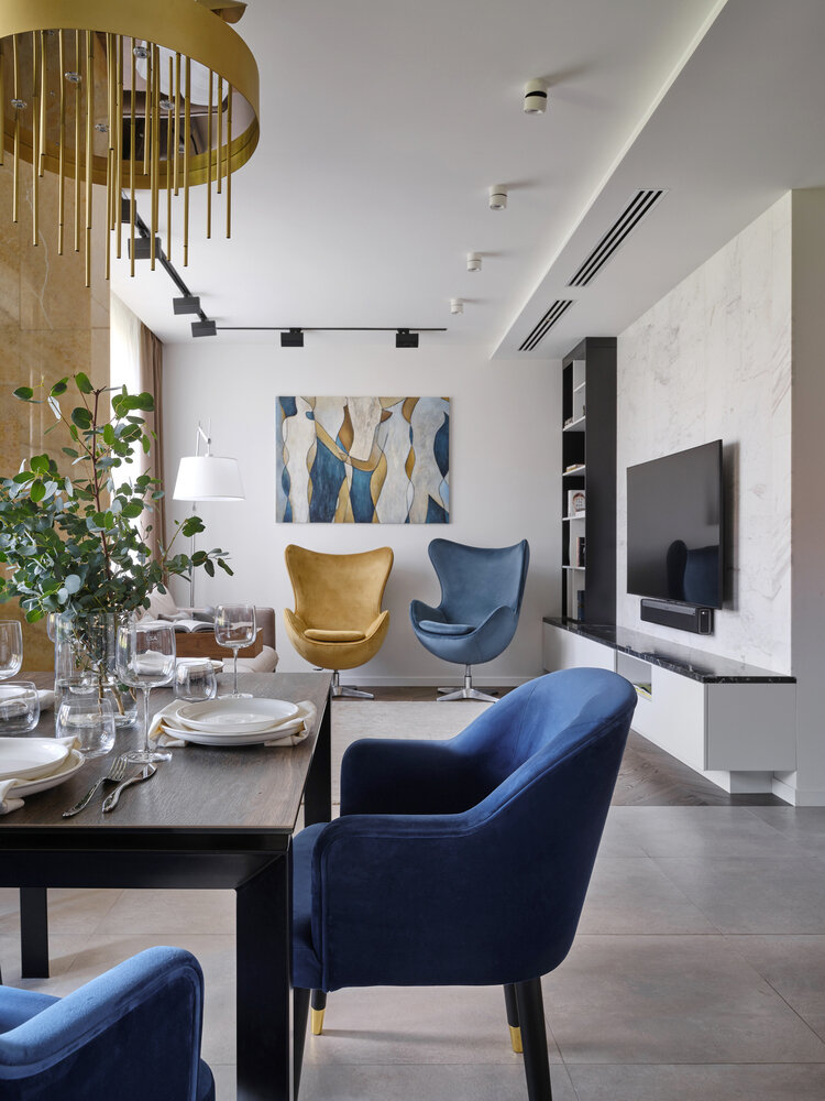 Фотография: Гостиная в стиле Современный, Квартира, Проект недели, Москва, 4 и больше, Более 90 метров, Н-Куб, Николай Николаев – фото на INMYROOM Фотография: Гостиная в стиле Современный, Квартира, Проект недели, Москва, 4 и больше, Более 90 метров, Н-Куб, Николай Николаев – фото на INMYROOM