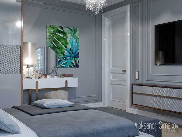 Фото из портфолио Гостевая комная №1. – фотографии дизайна интерьеров на INMYROOM