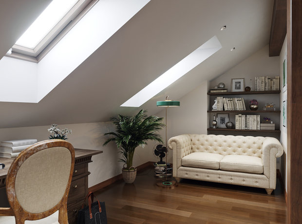 Фото из портфолио Мансарда – фотографии дизайна интерьеров на INMYROOM