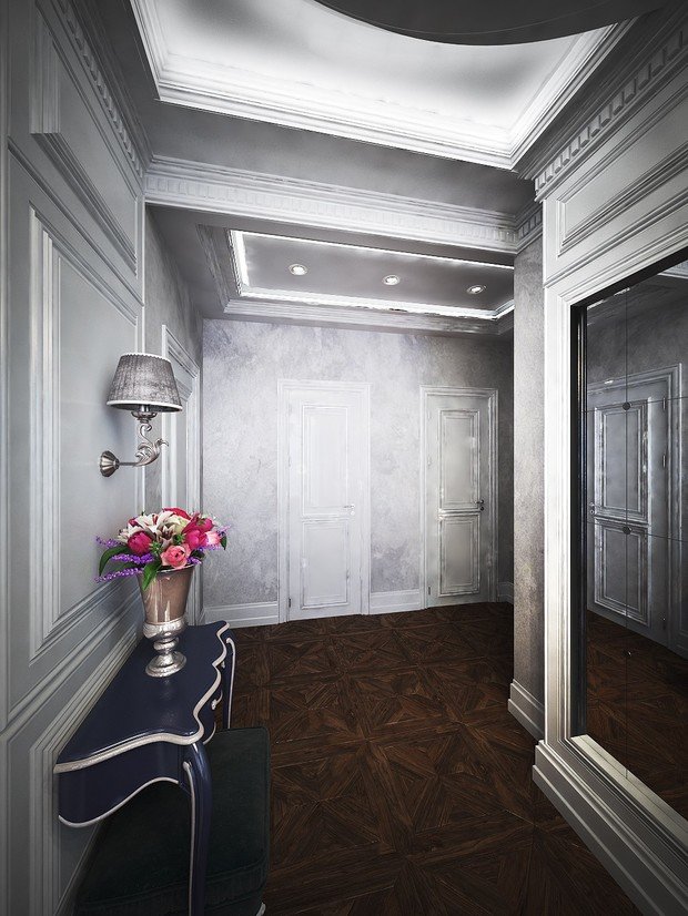 Фото из портфолио Жилая квартира для мамы с двумя взрослыми детьми – фотографии дизайна интерьеров на INMYROOM